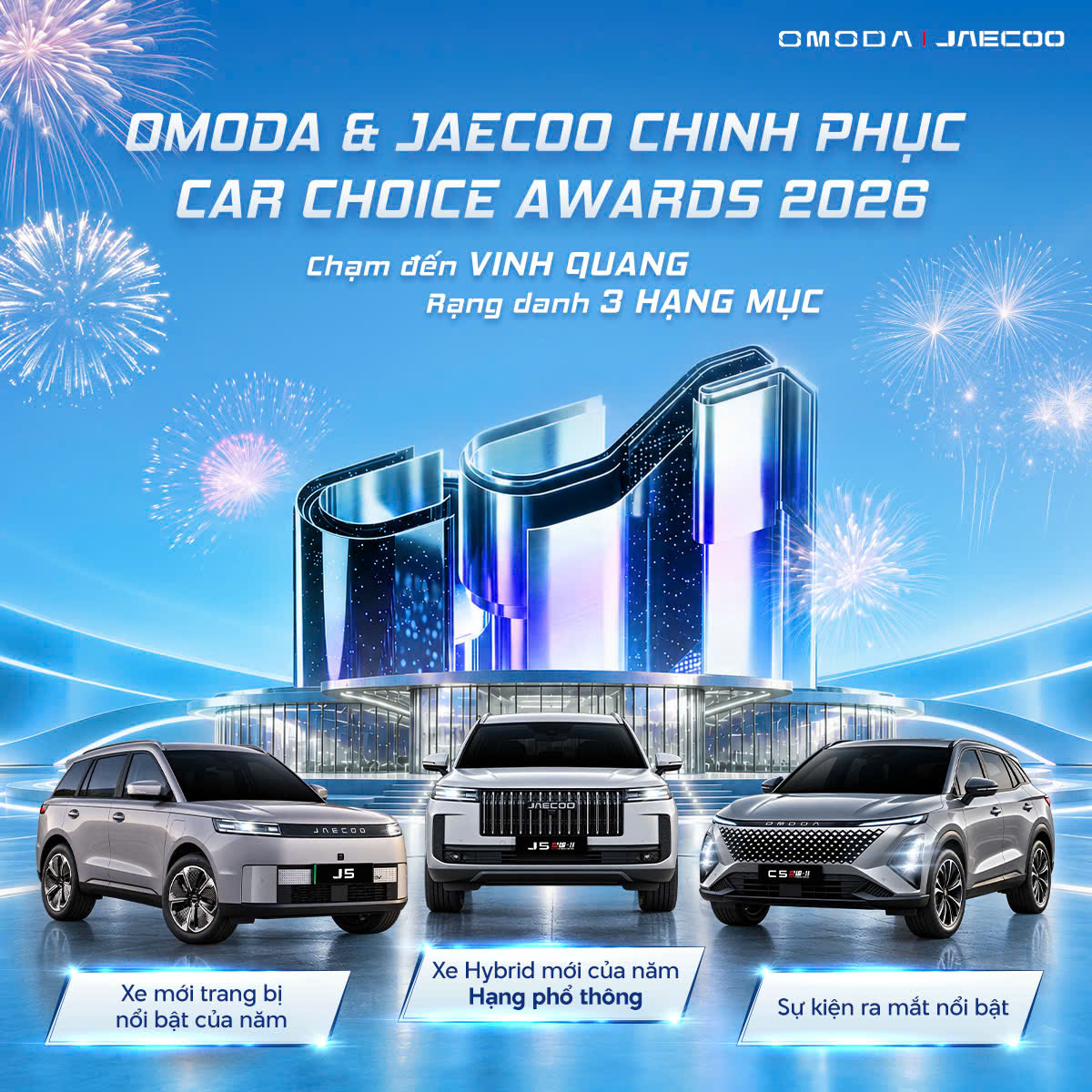 Car Choice Awards 2026, Omoda & Jaecoo Việt Nam